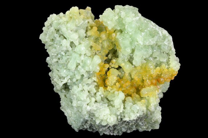 Green Prehnite Crystal Cluster - Morocco #127391